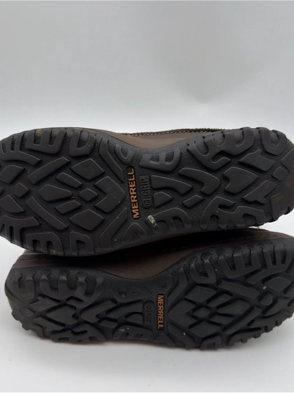 Merrell Womens 9 Leather Boots Decora Chant Brown Sugar Buckle Waterproof
